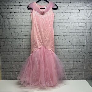 Wishcraft Pink Sequin Dress size 8 NWOT
